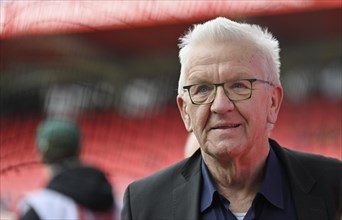 Politician Winfried Kretschmann, Bündnis90 Die Grünen, Minister President of Baden-Württemberg,