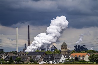 Hüttenwerke Krupp-Mannesmann, HKM in Duisburg-Hüttenheim, 2 blast furnaces, coking plant,