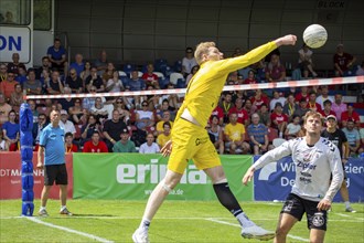 Fistball: TSV Pfungstadt against Union Tigers Vöcklabruck (IFA 2024 Fistball World Tour Finals