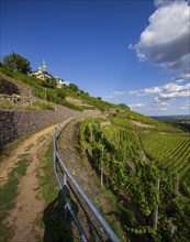 Weingut am Goldenen Wagen. The Spitzhaus is a former summer residence in the Saxon town of Radebeul