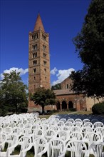 Pomposa, Abbatia Sanctae Mariae Pomposae, former abbey of the Benedictine order at the mouth of the