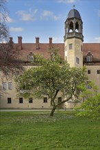 Martin Luther house, Inner courtyard, Luther City Wittenberg, Saxony Anhalt, Germany, Europe