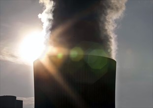 Schwarze Pumpe lignite-fired power plant operated by LEAG Lausitz Energie Kraftwerke AG. The