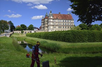 Europe, Germany, Mecklenburg-Western Pomerania, Güstrow, Güstrow Castle, built in the 16th century,