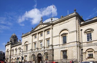 The Guildhall in Bath, Somerset, England built between 1775 and 1778 by Thomas Baldwin