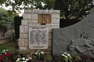 Memorial to the fallen and deported resistance fighters of the Resistance, Grasse, Département