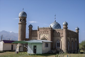 Kyrgyz mosque, Naryn province, Kyrgyzstan, Asia