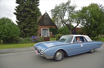 Europe, Germany, Lower Saxony, Lower Elbe Classics, classic car tour, Ford Thunderbird, year of