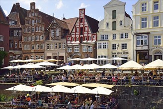 Europe, Germany, Lower Saxony, Hamburg Metropolitan Region, Lüneburg, Stintfang, Restaurant