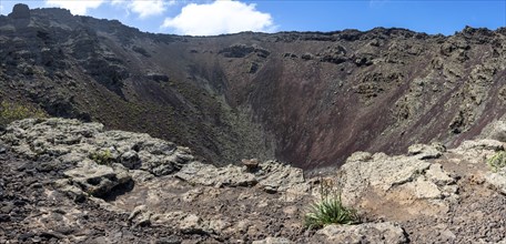 La Corona volcanic crater, Lanzarote, Ye, Canary Islands, Spain, Europe