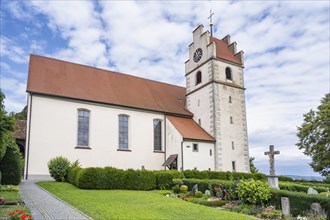 Church of St John and Vitus in Horn on the Höri peninsula, Gaienhofen, district of Constance,