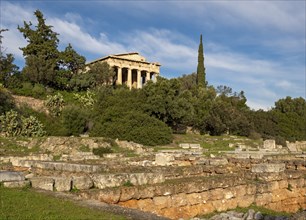 Temple of Hephaestus, Ancient Agora of Athens, Greece, Europe