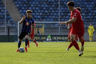 06.04.2024, Soccer 3rd League, Season 2023/24, Matchday 32: Waldhof Mannheim vs SpVgg Unterhaching