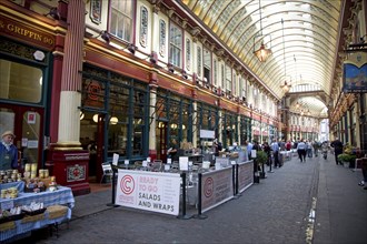 Leadenhall Market, London, England, UK