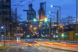 Duisburg-Bruckhausen steel site, ThyssenKrupp Steel, blast furnaces 8 and 9, on