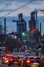 Duisburg-Bruckhausen steel site, ThyssenKrupp Steel, blast furnaces 8 and 9, on