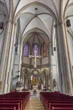 St. Mary's Church, church, interior, interior view, religion, Christian tower, building,