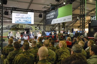 Lecture, Panel discussion Bundeswehr, ILA 2024, International Aerospace Exhibition Berlin,