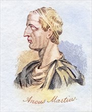 Ancus Marcius, 640 BC, 616 BC, Fourth King of Rome From the book Crabbs Historical Dictionary,