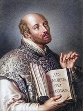 St Ignatius of Loyola 1491-1556 Spanish theologian and Jesuit, founder of the Society of Jesus From