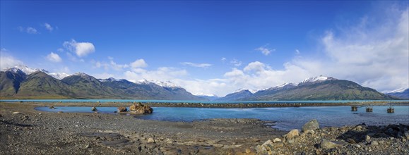 Argentina, El Calefate, scenic lakes and glacier landscapes of Patagonia National Park, South