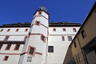 Inner courtyard of the Imperial Palace in Forchheim, Upper Franconia, Bavaria, Germany, Europe