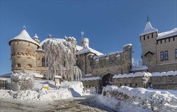 Lichtenstein Castle, Swabian Alb, Baden- Württemberg, Germany, Swabian Alb, Lichtenstein Castle,