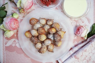 Swabian cuisine, fat baked, Nonnenfürzle, Nonnenfürzchen, Swabian classic, lard baked, Swabian