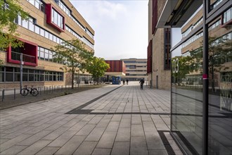 The campus of the Ruhr West University of Applied Sciences, HRW, a state university of applied