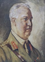 General Sir Arthur William Currie, born 1875, died 1933, leader of the Canadian Expeditionary Force