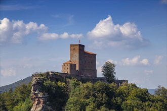 Trifels Castle in Annweiler (Rhineland-Palatinate, Germany)