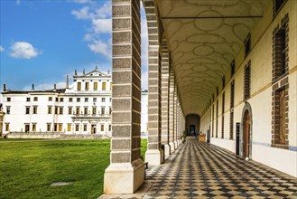 Villa Manin from the 17th century, residence of Ludovico Manin, the last Doge of Venice, Codroipo,