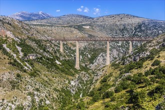 Mala Rijeka Viaduct, Europe's highest railway bridge, ride on Tito's spectacular mountain railway