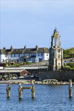 Wellington Clock Tower Swanage, Swanage Bay, Swanage, Dorset, England, United Kingdom, Europe