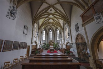 Interior of the Domonikaner church Zum heiligen Grab, consecrated in 1400, Heiliggrabstraße 24,