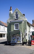 Historic buildings in the town of Holt, north Norfolk, England, United Kingdom, Europe