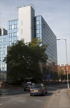 Modern architecture Western House office block in central Swindon, England, UK