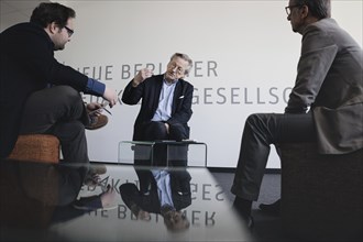 Peter Brandt, recorded during an interview at the NBR office in Berlin. 09.05.2022