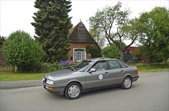 Europe, Germany, Lower Saxony, Lower Elbe Classics, classic car tour, Audi 90, year of construction