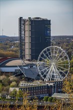 Neue Mitte Oberhausen, Gasometer exhibition hall, Ferris wheel at Westfield Centro shopping centre,