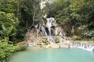 Kuang Si Waterfall near Luang Prabang, Laos, Asia