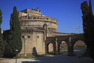 Castel Sant'Angelo, Castel Sant'Angelo, Mausoleo di Adriano, Mausoleum for the Roman Emperor