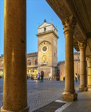 Torre Dell'Orologio, Mantua, Mantova, Italy, Europe