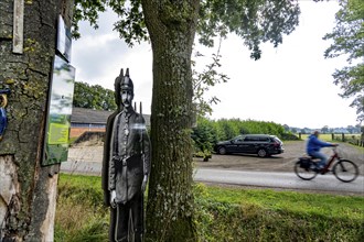 The so-called Green Border, at the former border crossing Grenzweg near Straelen-Kastanienburg and