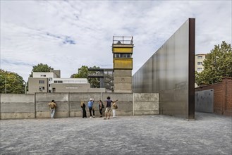 Berlin Wall Memorial, sight and reminder of the division by the Berlin Wall and of the fatalities