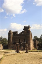 Amhara region, in the Gemp palace complex in Gondar, Gonder, UNESCO, world, heritage, cultural