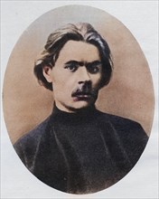 Maxim Gorky, pseudonym of Aleksei Maksimovich Peshkov 1868-1936 Soviet writer, playwright,