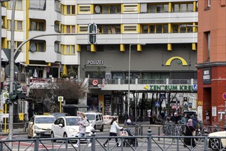 View of the Kotti station at Kottbuser Tor, Berlin, 21.02.23