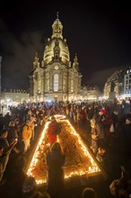 On 13 and 14 February 1945, Dresden was heavily destroyed in three Allied bombing raids. Every