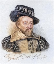 Richard Boyle, 1st Earl of Cork, also known as the Great Earl of Cork, 1566, 1643. Lord High